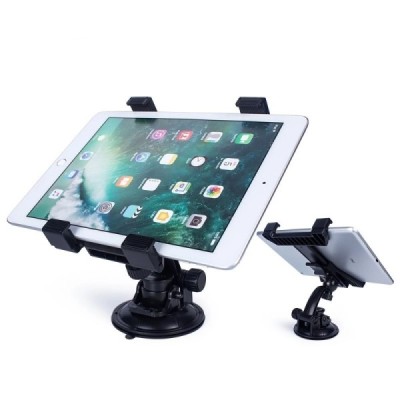 "Dacida" Car tablet holder for the glass - black (7-14") | Priedai.lt