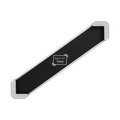 "Tian" universal wall tablet holder with lock - black | Priedai.LT
