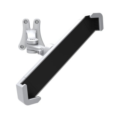 "Tian" universal wall tablet holder with lock - black | Priedai.LT
