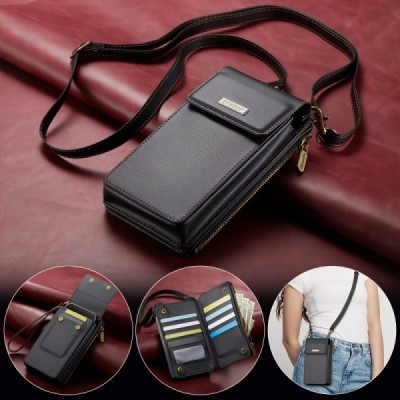 CaseMe ME50 Universal Case (Wallet) - Handbag - Black (XXL) | Priedai.lt