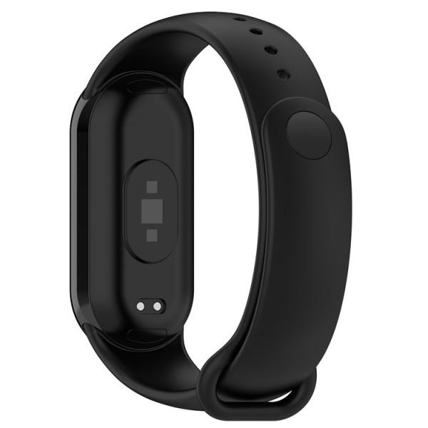 "Kumikoo" smartwatch hard silicone (TPU) bracelet - black (Xiaomi Smart Band 9 NFC / 9 / 8 NFC / 8)