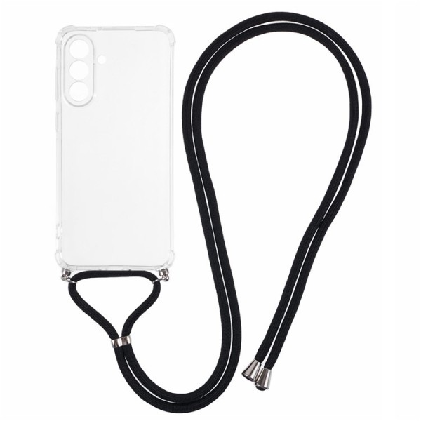 "Mofan" Strap silicone (TPU) case - transparent (Galaxy A56)