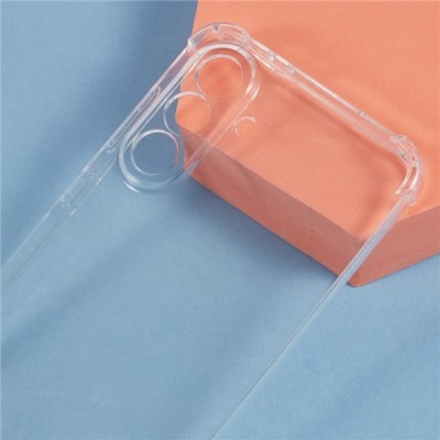Samsung Galaxy A56 "Mofan" Strap hard silicone (TPU) case - transparent | Priedai.lt