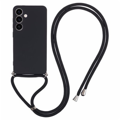 Samsung Galaxy S24 "Mofan" Strap hard silicone (TPU) case - black | Priedai.lt