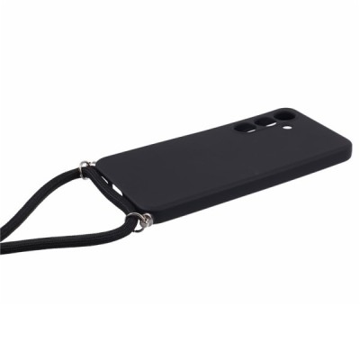 Samsung Galaxy S24 "Mofan" Strap hard silicone (TPU) case - black | Priedai.lt
