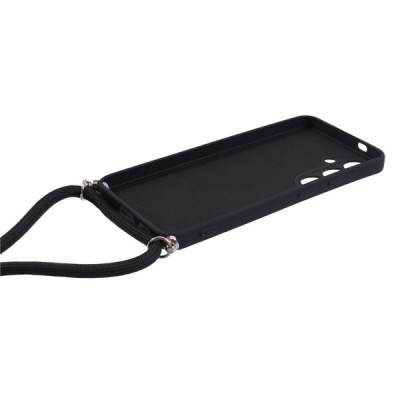 Samsung Galaxy S24 "Mofan" Strap hard silicone (TPU) case - black | Priedai.lt