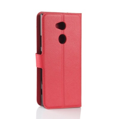 Sony Xperia XA2 Ultra Binfen Litchi Flip Book Case - Red | Priedai.lt