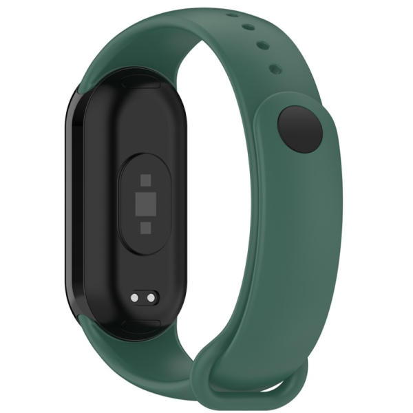"Kumikoo" smartwatch hard silicone (TPU) bracelet - Green (Xiaomi Smart Band 9 NFC / 9 / 8 NFC / 8)