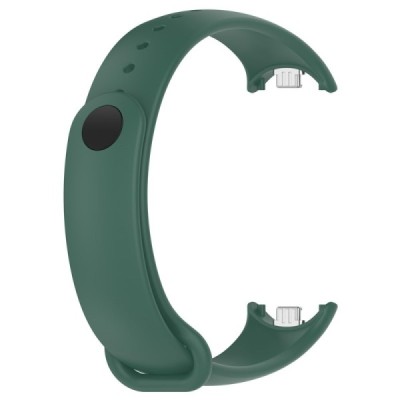 "Kumikoo" smartwatch hard silicone (TPU) bracelet (strap) - Green (Xiaomi Smart Band 9 NFC / 9 / 8 NFC / 8) | Priedai.lt