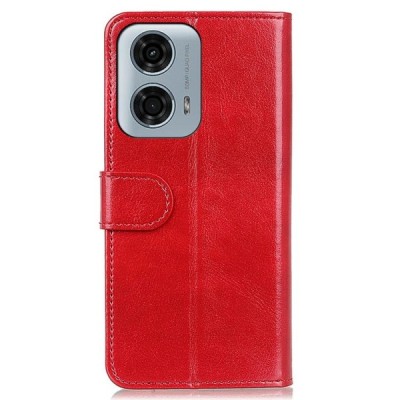 Motorola Moto E14 4G / G04 4G / G04s 4G / G24 4G Binfen Flip Book Case - Red | Priedai.lt