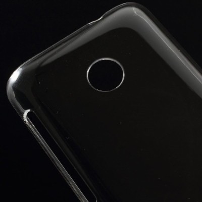 Nokia Lumia 530 (530 DS) plastikinis skaidrus (permatomas) dėklas - nugarėlė / Priedai.lt