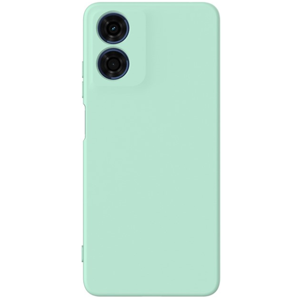 "Shell" hard silicone (TPU) case - green (Moto E14 4G / G04 4G / G04s 4G / G24 4G)