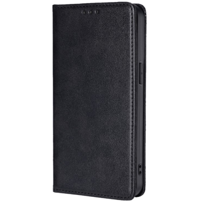 Huawei Honor Magic6 Pro "Kasi" black leather flip case - book | Priedai.lt