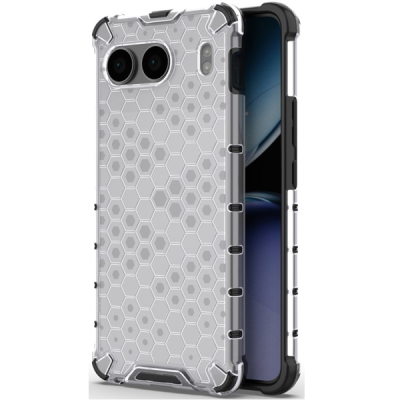 "Mofan" Honeycomb Reinforced Protection Case - Clear (OnePlus Nord 4) | Priedai.lt