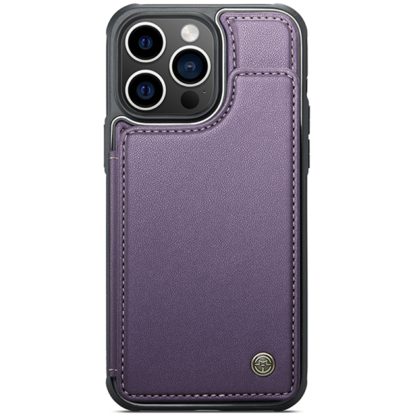 CaseMe Wallet Case - Purple (iPhone 15 Pro)