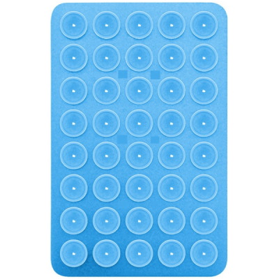 "Suction Pad" universal silicone suction cup mat (holder) - Blue | Priedai.LT