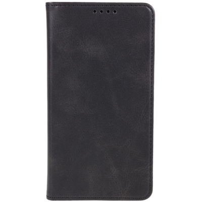Nothing Phone 2a (2a Plus) "Split" black leather flip case - book | Priedai.lt