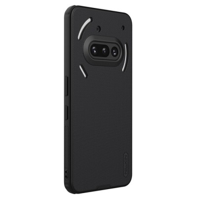 Nillkin Frosted Shield Pro Nothing Phone (3a) Black Plastic Case Cover - Black | Priedai.lt