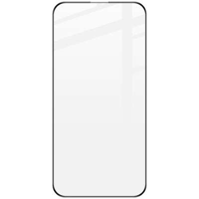 Apple iPhone 16 Pro Max "IMAK" Tempered Glass reinforced protection black full coverage protective screen glass | Priedai.lt