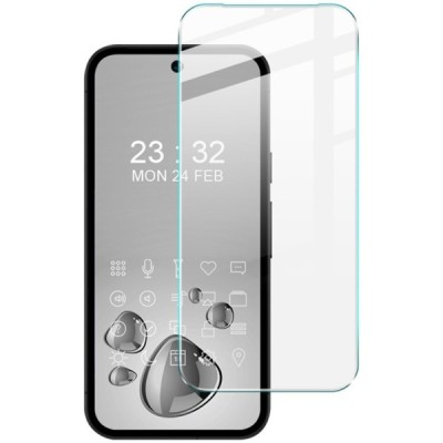 Google Pixel 9a "IMAK" enhanced protection transparent protective screen glass | Priedai.lt