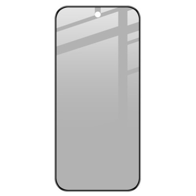 Google Pixel 9a "IMAK" Tempered Glass privacy enhanced protection black full coverage screen protector | Priedai.lt
