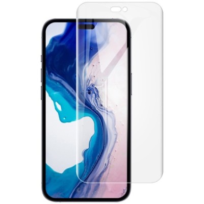 Apple iPhone 16 "IMAK" Hydrogel protective transparent (full coverage) screen film | Priedai.lt