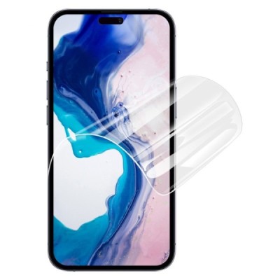 Apple iPhone 16 "IMAK" Hydrogel protective transparent (full coverage) screen film | Priedai.lt