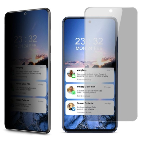 "IMAK" Tempered Glass black screen protector - privacy (Galaxy S21 FE 5G)
