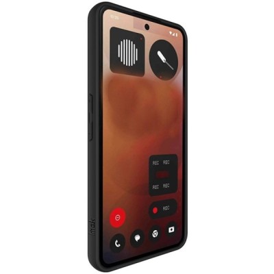 Nothing Phone 3a "Imak" hard silicone TPU matte tinted case | Priedai.lt