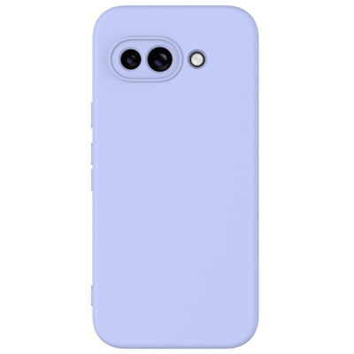 Google Pixel 9a "Shell" hard liquid silicone (TPU) case purple - cover | Priedai.lt