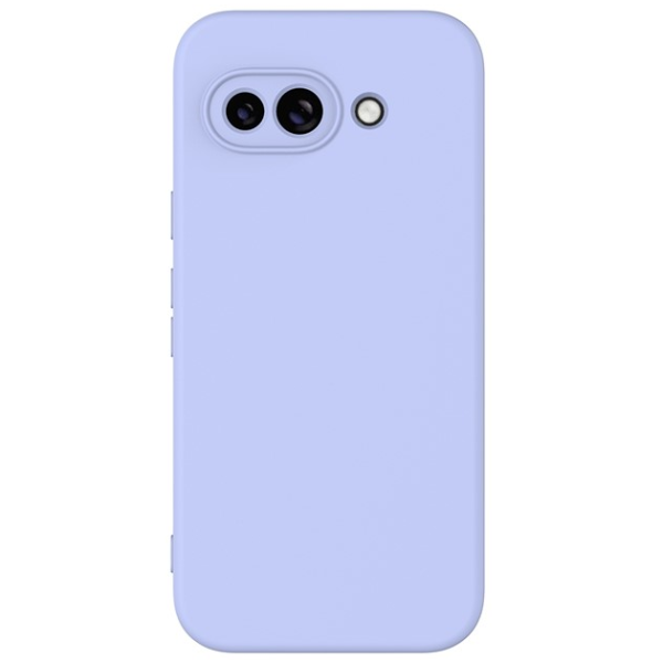 "Shell" hard silicone (TPU) case - purple (Pixel 9a)