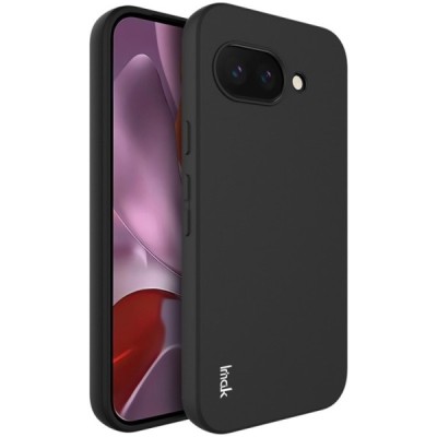 Google Pixel 9a „Imak“ hard silicone TPU black case - black | Priedai.lt