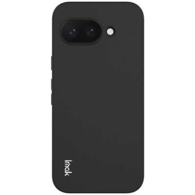 Google Pixel 9a „Imak“ hard silicone TPU black case - black | Priedai.lt