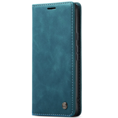 Google Pixel 9a CaseMe Retro Solid Flip Case Book - Green | Priedai.lt