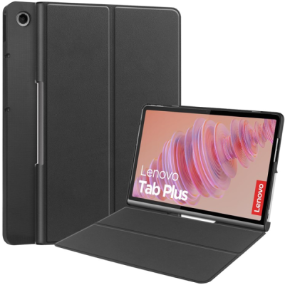 Lenovo Tab Plus 11.5" (TB351FU) „Saige" Flip Book Case - Black (foldable) | Priedai.lt