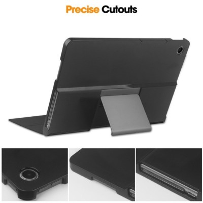 Lenovo Tab Plus 11.5" (TB351FU) „Saige" Flip Book Case - Black (foldable) | Priedai.lt