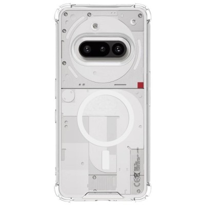 Nothing Phone 3a "IMAK" Candy MagSafe Hard Silicone TPU Case Cover - transparent | Priedai.lt