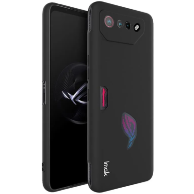 Google Pixel 9a „Imak“ hard silicone TPU black case - black | Priedai.lt