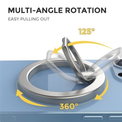 "AHASTYLE" Aluminum Kickstand Holder - silver | Priedai.lt