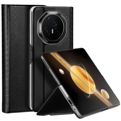 Huawei Honor Magic V3 "Dux Ducis" Bril Flip Book Case Cover - black | Priedai.lt