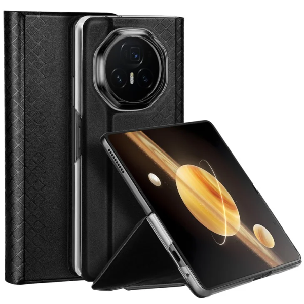 "Dux Ducis" Bril Solid Flip Case - black (Honor Magic V3)