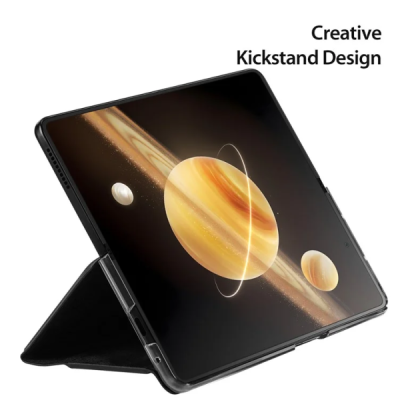 Huawei Honor Magic V3 "Dux Ducis" Bril Flip Book Case Cover - black | Priedai.lt