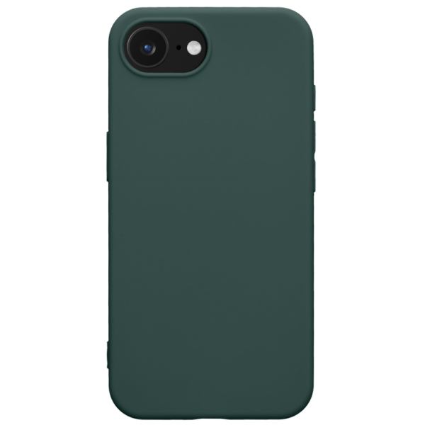 "Shell" MagSafe Hard Silicone (TPU) Case Cover - dark green (iPhone 17e / 16e)