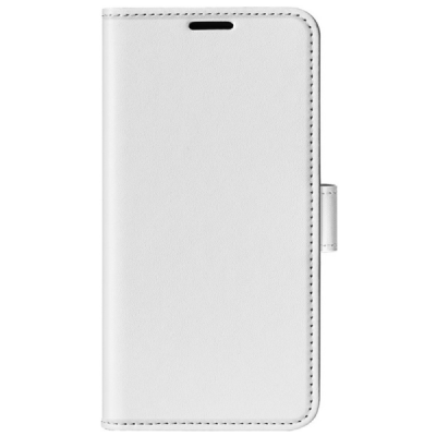 Xiaomi Redmi A2 (Redmi A1) flip white leather case - wallet | Priedai.lt