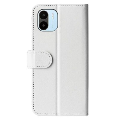 Xiaomi Redmi A2 (Redmi A1) flip white leather case - wallet | Priedai.lt