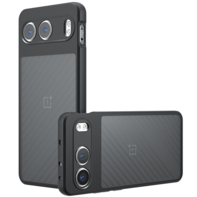 OnePlus Nord 4 "Mofan" Clear Hard Silicone TPU Case Cover - Black | Priedai.lt