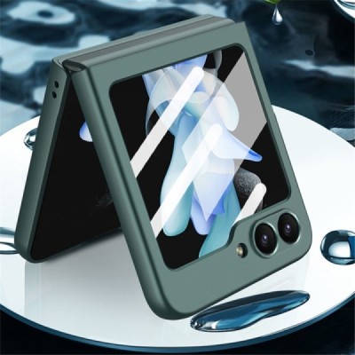 Samsung Galaxy Flip7 FE / Flip6 GKK Creative plastic green case - back | Priedai.lt