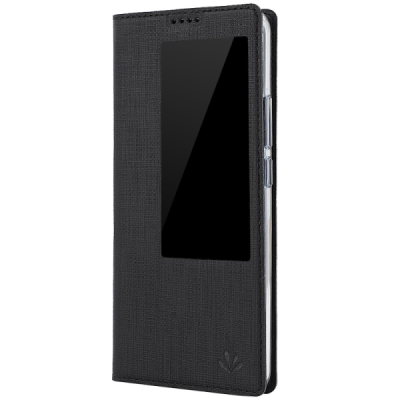 Huawei Mate 20 Pro "Vili" S View Cover flip black case with window | Priedai.lt