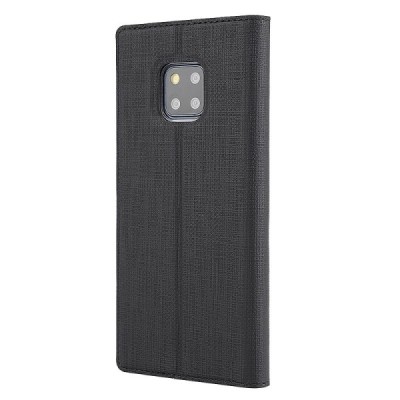 Huawei Mate 20 Pro "Vili" S View Cover flip black case with window | Priedai.lt