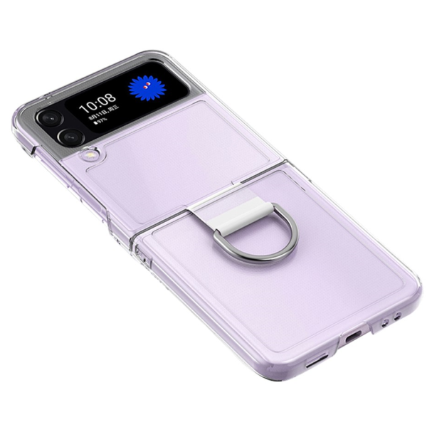 Ring Plastic Case - Clear (Galaxy Flip4)